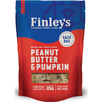 Finley's Peanut Butter & Pumpkin Crunchy Biscuit Dog Treats