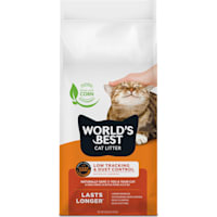 World's Best Cat Litter Low Tracking & Dust Control Unscented Flushable Multi Cat Litter
