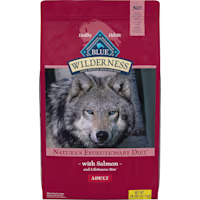 Blue Buffalo Blue Wilderness Natural Adult High Protein Grain Free Salmon Dry Dog Food