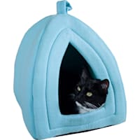 Pet Adobe Blue Igloo Style Tent for Cats