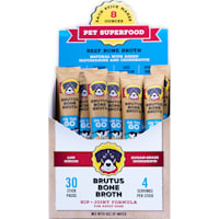 Brutus Bone Broth On The Go Beef Hip & Joint Formula Dog Food Topper