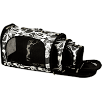 A&E Cage Company The Excursion in Black Large Soft Sided Travel Carrier