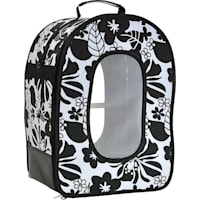 A&E Cage Company Soft Sided Travel Carrier in Black