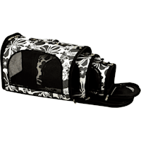A&E Cage Company 2S The Excursion in Black Soft Sided Travel Carrier