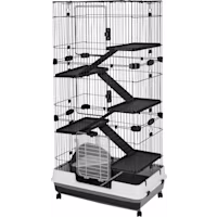 A&E Cage Company 100-3 Deluxe 6 Level Small Animal Cage