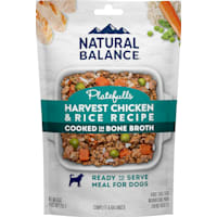 Natural Balance Platefulls Harvest Chicken & Rice Recipe Wet Dog Food