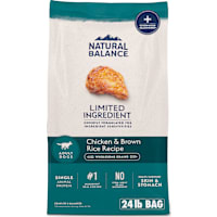 Natural Balance Limited Ingredient Adult Dry Dog Food with Healthy Grains Chicken & Brown Rice Recipe