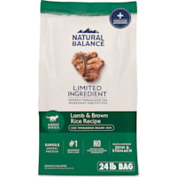 Natural Balance Limited Ingredient Adult Dry Dog Food with Healthy Grains Lamb & Brown Rice Recipe