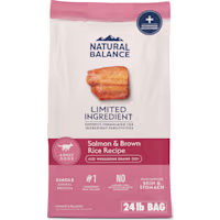 Natural Balance Limited Ingredient Adult Dry Dog Food with Healthy Grains Salmon & Brown Rice Recipe