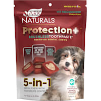 Ark Naturals Protection+ Brushless Toothpaste Fortified Dental Chew for Mini Dogs Upto 8 lbs.
