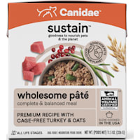 Canidae Sustain Premium Recipe with Cage-Free Turkey Pate Wet Dog Food