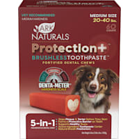 Ark Naturals Protection+ Brushless Toothpaste Fortified Dental Chew for Medium Dogs Upto 20-40 lbs.