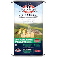 Kalmbach Feeds 20% All Flock Maker Pellets for Mixed Flocks of Poultry