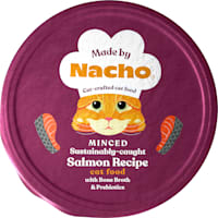 Made by Nacho Cage-Free Minced Salmon Recipe with Bone Broth Wet Cat Food