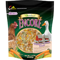 FM Browns Encore Natural Farm Fresh Fixins Flaked Cereal Chicken Treat