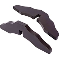 UniPaws Espresso Support Feet for Wooden Pet Gate