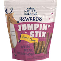 Natural Balance Jumpin' Stix Grain Free with Real Venison & Sweet Potato Recipe Dog Treats