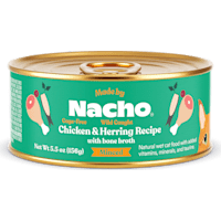 Made by Nacho Cage-Free, Sustainably-Caught Minced Chicken & Herring Recipe with Bone Broth Wet Cat Food