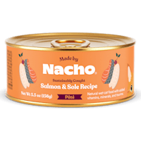 Made by Nacho Sustainably Caught Salmon & Sole Pate Recipe with Bone Broth Wet Cat Food