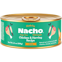 Made by Nacho Cage-Free, Sustainably-Caught Chicken & Herring Pate Recipe with Bone Broth Wet Cat Food