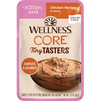 Wellness CORE Chicken Pate Tiny Tasters Wet Kitten Cat Food