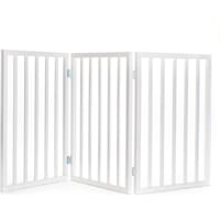 Primetime Petz Perfect Pup Freestanding White Pet Gate
