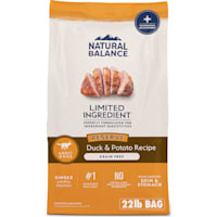 Natural Balance Limited Ingredient Adult Grain-Free Dry Dog Food Reserve Duck & Potato Recipe