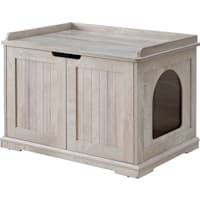 UniPaws Cat Litter Box Enclosure in Weathered Gray