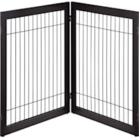 UniPaws Extended Panels for Extra Large Dog Gate in Espresso
