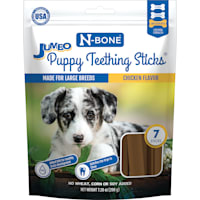N-Bone Jumbo Puppy Teething Sticks Chicken Flavor Dog Treats