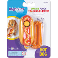 Brightkins Smarty Pooch Training Clicker Hot Dog