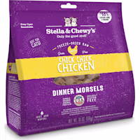 Stella & Chewy's Freeze-Dried Raw Dinner Morsels Protein Rich Chick Chick Chicken Recipe Dry Cat Food
