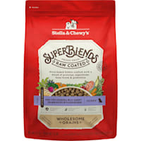 Stella & Chewy's SuperBlends Raw Coated Wholesome Grains Cage-Free Chicken & Wild-Caught Salmon Recipe Dry Puppy Food