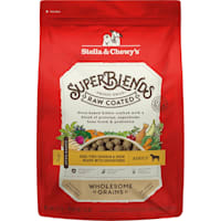 Stella & Chewy's SuperBlends Raw Coated Wholesome Grains Cage-Free Chicken & Duck Recipe with Superfoods Dry Dog Food