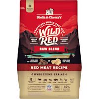 Stella & Chewy's Wild Red Raw Blend High Protein Wholesome Grains Red Meat Recipe Dry Dog Food
