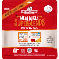 Stella & Chewy's Freeze Dried Raw Grass-Fed Beef Meal Mixers SuperBlends Dry Dog Food Topper