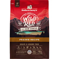 Stella & Chewy's Wild Red Raw Coated High Protein Grain & Legume Free Prairie Recipe Dry Dog Food