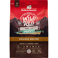 Stella & Chewy's Wild Red Raw Coated High Protein Grain & Legume Free Puppy Prairie Recipe Dry Dog Food