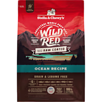 Stella & Chewy's Wild Red Raw Coated High Protein Grain & Legume Free Ocean Recipe Dry Dog Food