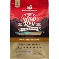 Stella & Chewy's Wild Red Raw Coated High Protein Wholesome Grains Prairie Recipe Dry Dog Food