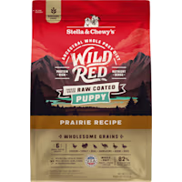 Stella & Chewy's Wild Red Raw Coated High Protein Wholesome Grains Puppy Prairie Recipe Dry Dog Food