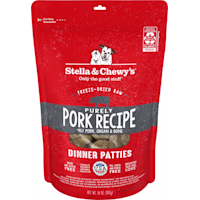 Stella & Chewy's Freeze Dried Raw Dinner Patties High Protein Purely Pork Recipe Dry Dog Food