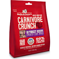 Stella & Chewy's Freeze-Dried Raw Carnivore Crunch Cage-Free Turkey Recipe Dog Treats