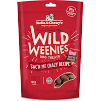 Stella & Chewy's Freeze-Dried Raw Wild Weenies Bac'n Me Crazy Recipe Dog Treats