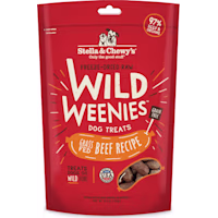 Stella & Chewy's Freeze-Dried Raw Wild Weenies Grass-Fed Beef Recipe Dog Treats