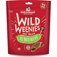 Stella & Chewy's Freeze-Dried Raw Wild Weenies Cage-Free Duck Recipe Dog Treats