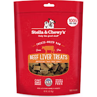 Stella & Chewy's Freeze-Dried Raw Single Ingredient Beef Liver Dog Treats