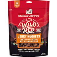 Stella & Chewy's Wild Red Jerky Nuggets Beef & Lamb Recipe Dog Treats