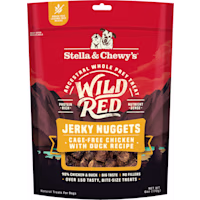Stella & Chewy's Wild Red Jerky Nuggets Chicken & Duck Recipe Dog Treats