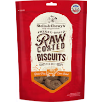 Stella & Chewy's Freeze-Dried Raw Coated Grass-Fed Beef Recipe Dog Biscuits